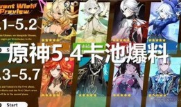 原神3最新卡池爆料,神秘新角色揭晓，全新卡池爆料来袭！